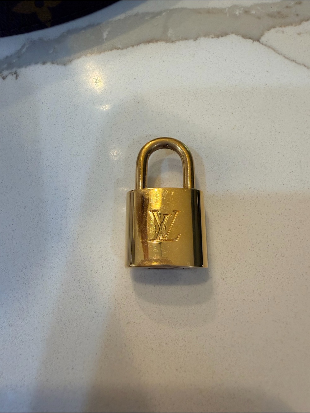 Louis Vuitton Gold Padlock #313